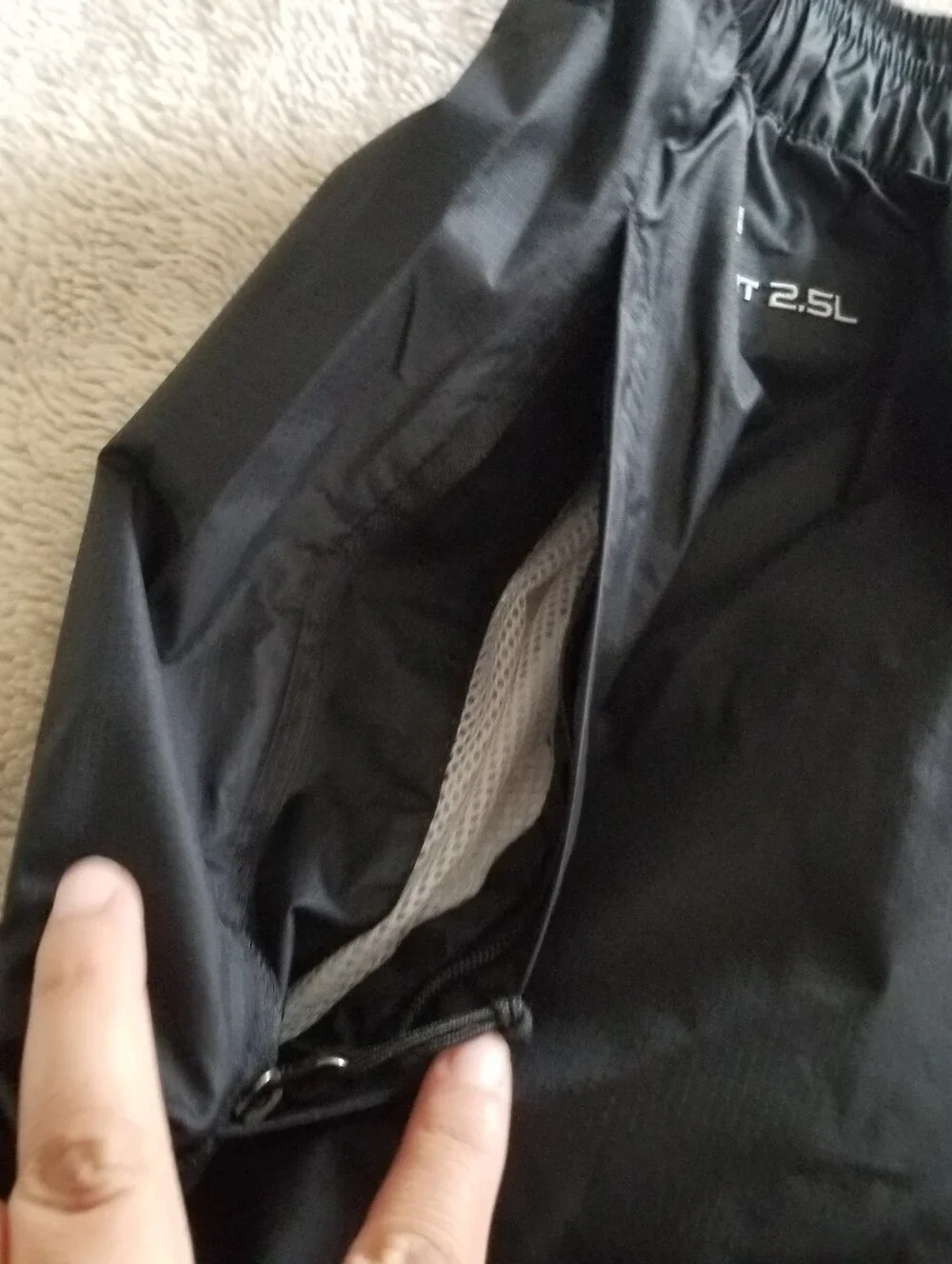 The North Face Men's Hyvent 2.5L Venture Rain Pant/Black Hiking XL